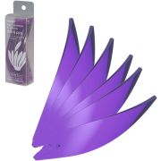 Hario V60 Suiren Rib ensemble de 6 pièces, violet transparent