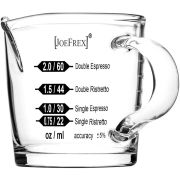 JoeFrex Vaso Medidor para Doble Espresso con Mango 70 ml