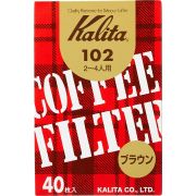 Kalita 102 Brown Coffee Paper Filters 40 pcs