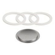 Bialetti Moka Express 3 and 4 cups spare gasket set