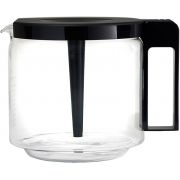 Moccamaster Pichet en verre 1,25 litres pour brasseurs des séries KBG, KBGC et CD, couvercle noir